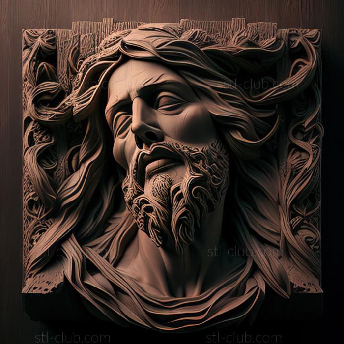 3D model st jesus (STL)